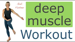 🍏 33 min. deep muscle workout | Tiefenmuskulatur-Training, ohne Geräte, für Fortgeschrittene