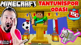 MINECRAFT TANTUNİSPOR ODASI SÜPRRİZİ! YENİ KÖPEĞİM OLDU! I MINECRAFT SURVIVAL!