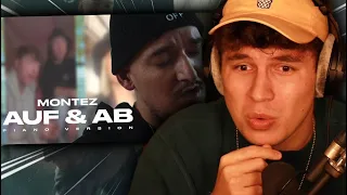 Montez : Was ein KÜNSTLER😱!!!...Reaktion : Montez – Auf & Ab [Piano Version] (prod. by Aside)