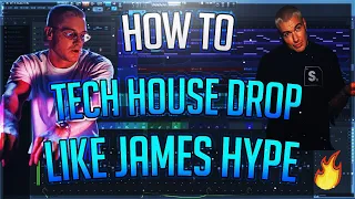 How To: James Hype Style Tech House Drop | FL Studio Tutorial