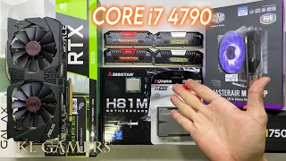intel Core i7 4790 Biostar H81M H V3 CORSAIR VENGEANCE ASUS GTX970 Strix Gaming PC Build Benchmark