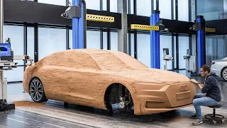 How Audi Designers Create their Next Car - Inside Design Center and Production Line