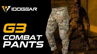 IDOGEAR G3 tactical Pants with Knee Pads Tactical Trousers CP gen3 Camouflage