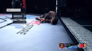 Broken neck headkick ko