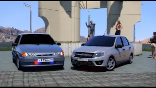 [GTAV l ГТА5] LADA GRANTA - ВАЗ 2115  OperStyle