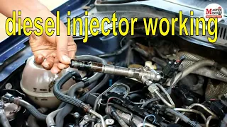 how Common Rail diesel injector nozzle works