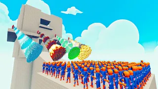 100x COSMONAUTS + 1x GIANT vs 4x EVERY GOD - Totally Accurate Battle Simulator TABS