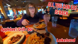 All You Can Eat is Back 🍤Applebee's Grill & Bar