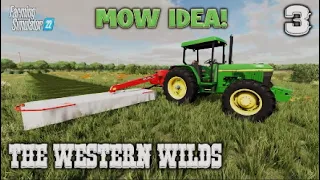 MORE DEBT!! FS22 | THE WESTERN WILDS | 3 | MOW IDEA! | Farming Simulator 22 PS5 Let’s Play.