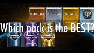 Injustice: Gods Among Us Mobile - Which pack is the BEST? (The Store Part 1)