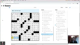 Friday, May 17th - New York Times crossword puzzle live solve