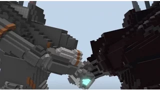 Minecraft - Giant Robot Fight