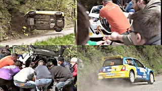 Rally Valle d'Aosta 2024 | BIG CRASH & DIFFICULT CORNER [VBB]