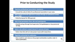 Ethical Consideration in Quantitative, Qualitative and Mixed Method Research