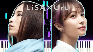 Saikai / 再会 - LiSA×Uru (produed by Ayase) | [Piano Cover] (Synthesia)「ピアノ」