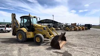 Komatsu WB150 Backhoe