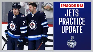 Winnipeg Jets practice update, Mark Scheifele to wing, preparing for Red Wings