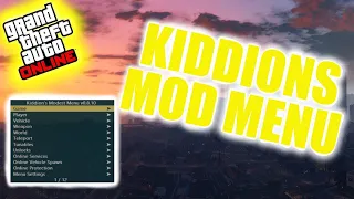 GTA 5 ONLINE MOD MENU | KIDDIONS MOD MENU | FREE DOWNLOAD 2022 | PC UPDATE