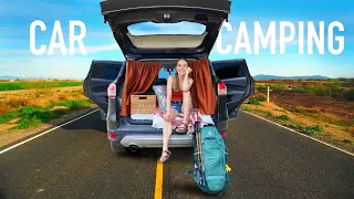 Pack with me! -Ford Escape SUV CONVERSION- Carcamping setup (solo female traveler)