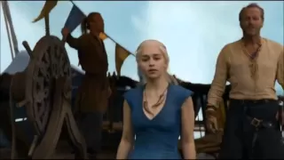 Game of Thrones Season 3 Episode 1 - Danerys dragon Scene