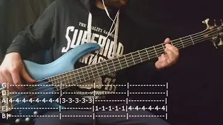 t.A.T.u. - All The Things She Said Bass Cover (Tabs)
