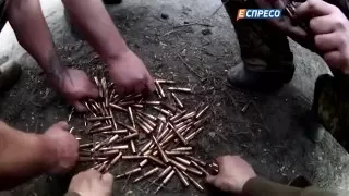 UA forces in combat near Mariinka (25.04.2016)