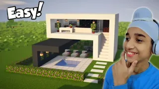 Minecraft: Starter Modern House 🏠