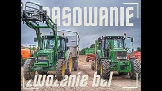 |Prasowanie i zbieranie słomy 2021|2x John Deere|