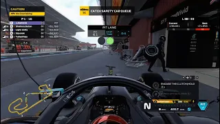 Realistic Mercedes Style Pitstop | F1 2020 League Racing Game Glitch