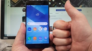 FRP! Samsung A3/A5/A7 2017 Сброс аккаунта гугл. Android 8. Без компьютера.