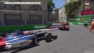 Baku Street Circuit Turn 8 Crash Compilation