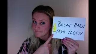 Video 221 Idiom nr 39: Brent barn skyr ilden!