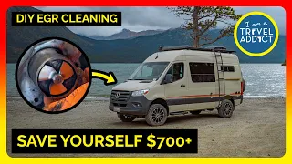 How to: Mercedes Sprinter V6 Diesel EGR Valve Cleaning (2019-2022).