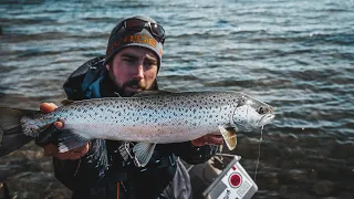 MEERFORELLEN bei Wetterwechsel I Spinn- und Fliegenfischen