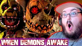 [SFM - FNaF] Aviators - Our Little Horror Story [When Demons Awake 1, 2, 3 & Epilogue] FNAF REACTION