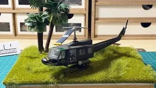1:72 Scale Bell UH-1H 'Iroquois' helicopter - The Huey
