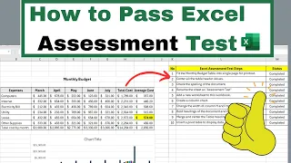 How to Pass 🔥 Excel Employment Test | Excel Job Interview Test