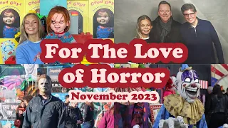 For The Love of Horror 2023 Day 1 | Horror Comic Con in Manchester UK