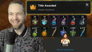 Master Alchemist In Lost Relics | Blockchain Game | Time and Experience to Level 60