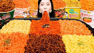 [Mukbang ASMR] Korean Convenience Store Food 🔥 Buldak spicy Ramyun Noodles Challenge Ssoyoung
