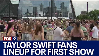 Taylor Swift fans lineup for first show I KMSP FOX 9