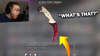 He unboxed RARE $7000 a RUBY Knife..