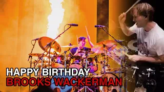 One Minutes of Brooks Wackerman Amazing Drum Solo