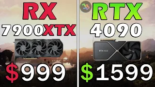 RX 7900 XTX vs RTX 4090 | REAL Test in 11 Games | 1440p