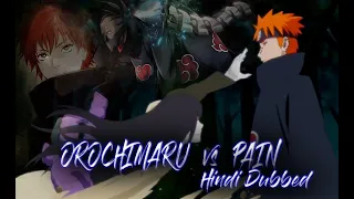 Orochimaru vs Pain  Full Fight {Hindi Dubbed} HD