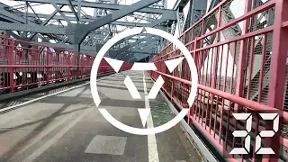 Electric BMX hits 32+mph up the Williamsburg Bridge