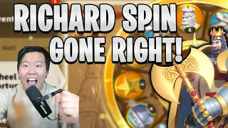 Richard Spin GONE RIGHT for F2P + Gold Chest Opening  | Rise of Kingdoms