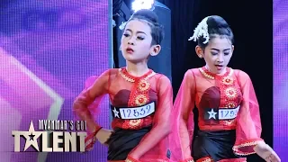 Thar Toe Amhwar Moe Phyo: Auditions | Myanmar's Got Talent 2019