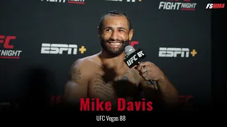 Mike Davis full UFC Vegas 88 post-fight interview