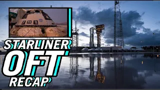 CST 100 Starliner Orbital Flight Test Recap